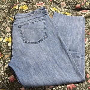 Kut from the kloth Katy ankle straight leg jeans, size 14